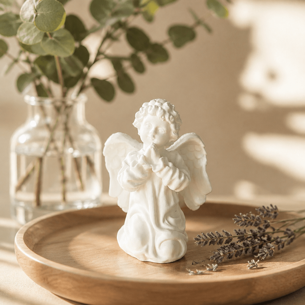 Devotional Cherub – Premium Angelic Figurine - Printform