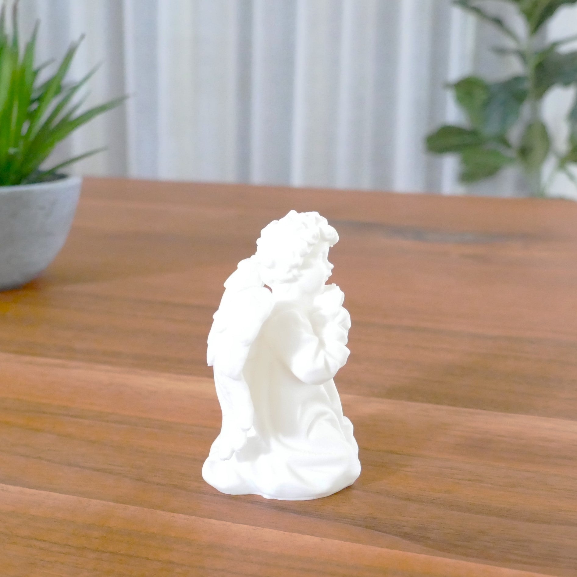 Devotional Cherub – Premium Angelic Figurine - Printform