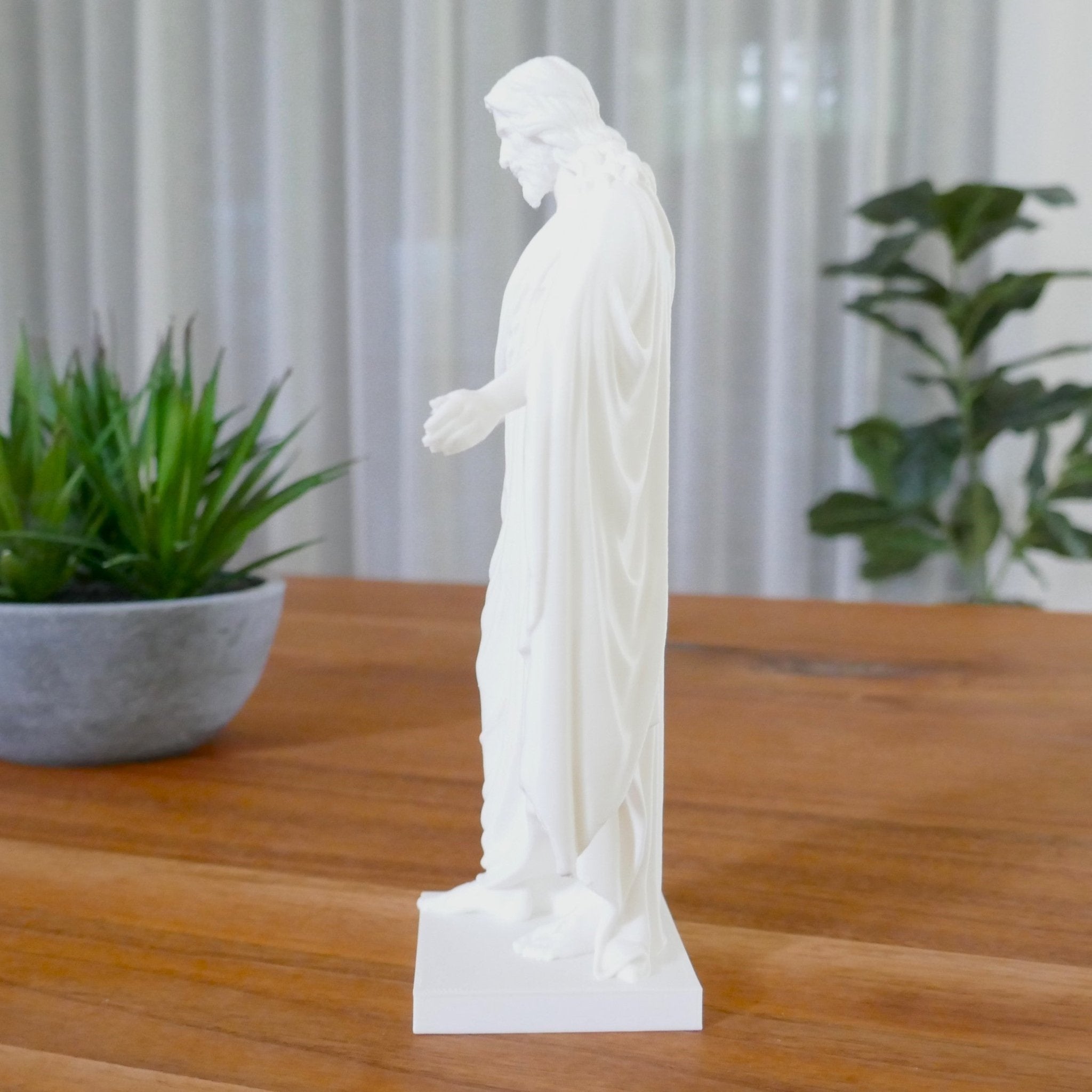 Jesus Resurrection Blessing Statue – Inspirational Christian Art - Printform