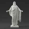 Jesus Resurrection Blessing Statue – Inspirational Christian Art - Printform
