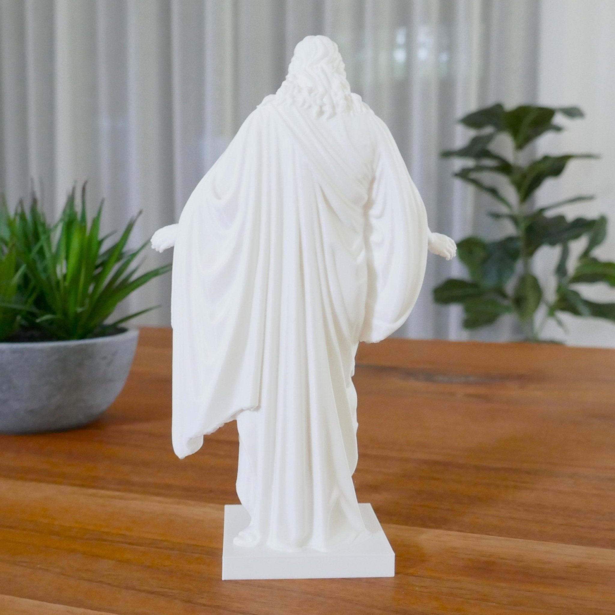 Jesus Resurrection Blessing Statue – Inspirational Christian Art - Printform