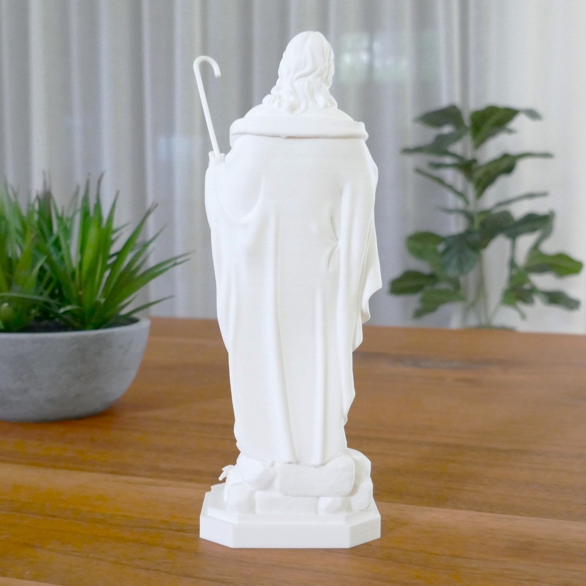 Jesus The Good Shepherd Statue – Symbol of Faith & Protection - Printform