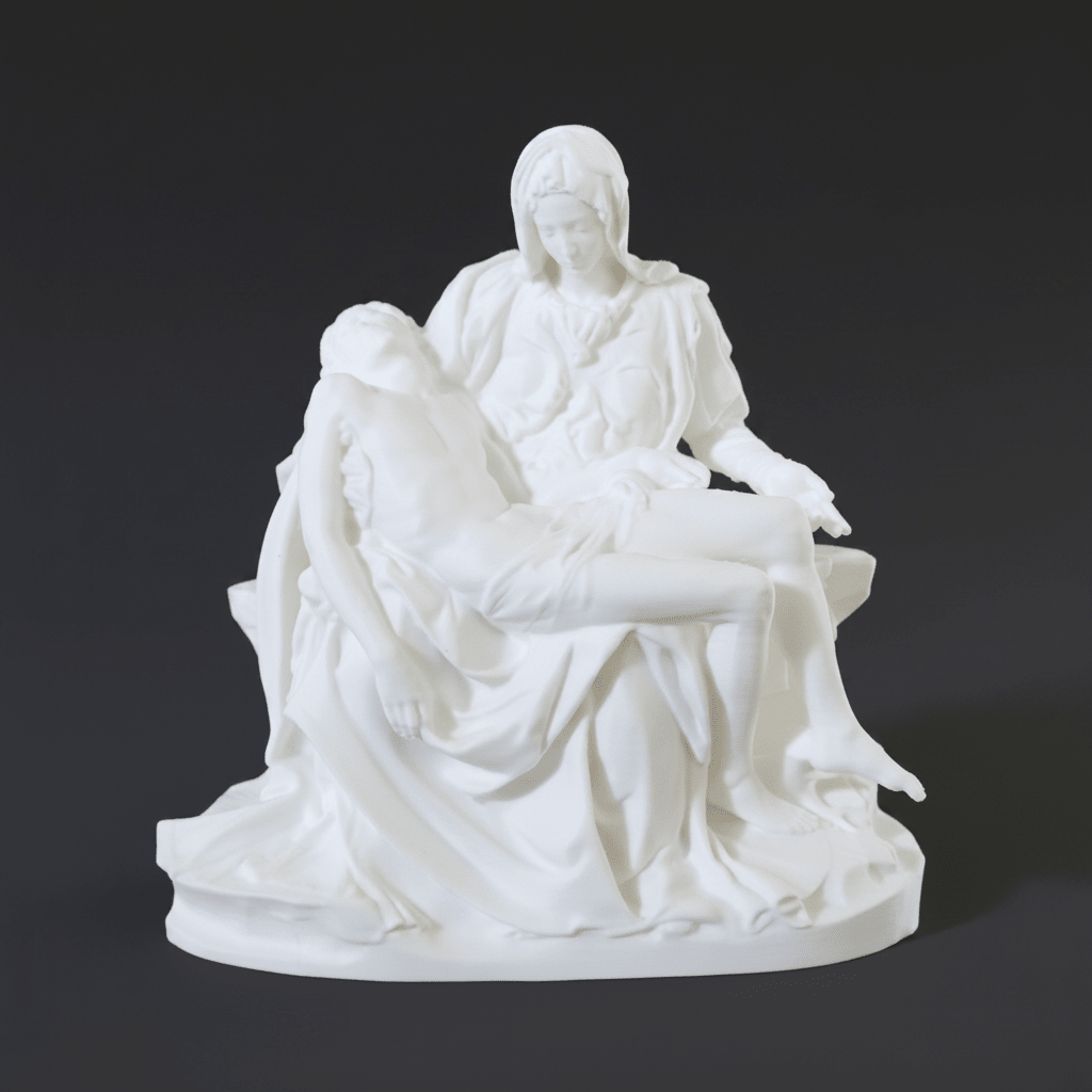 La Pietà Statue by Michelangelo - Printform