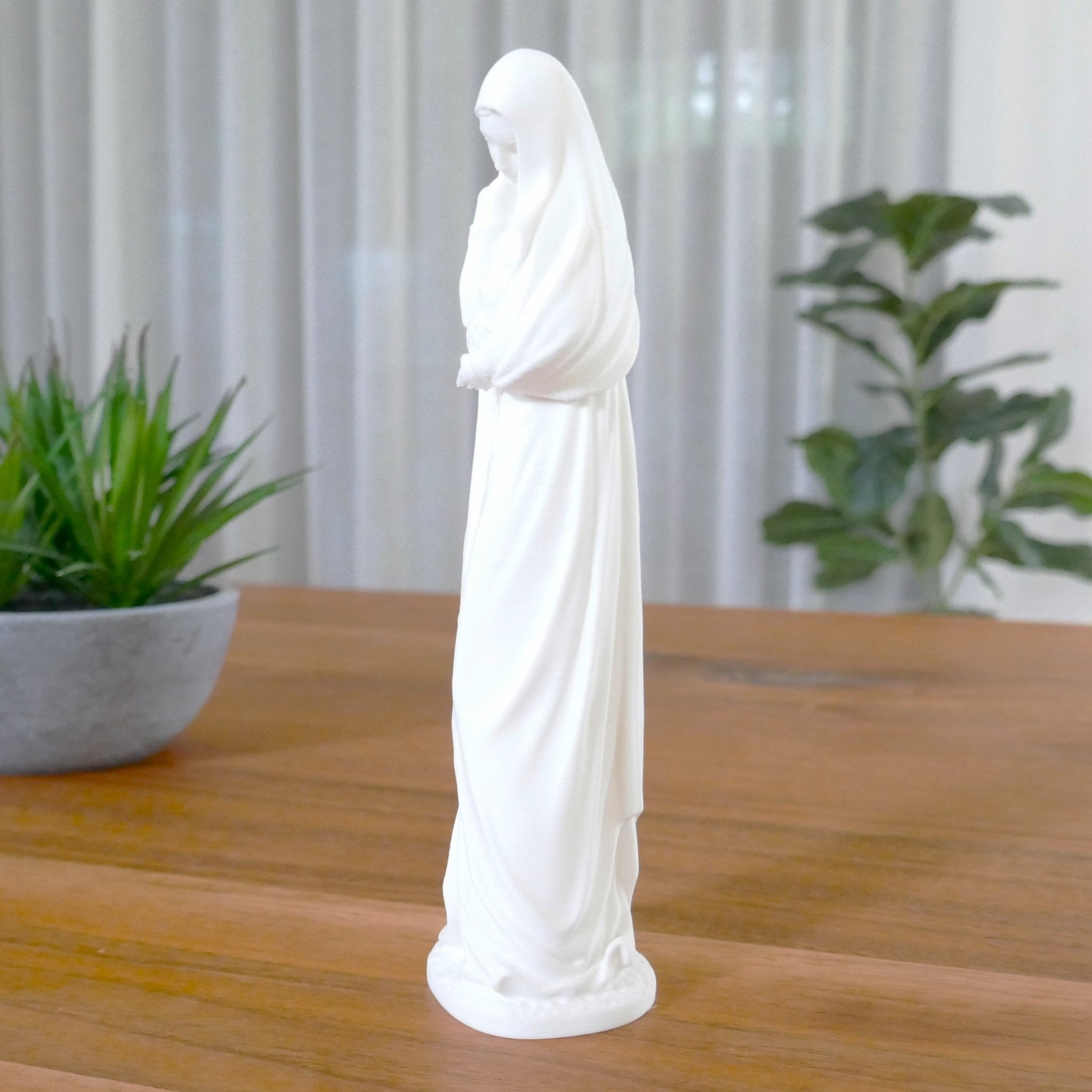 Mother Mary & Baby Jesus – Premium Christian Figurine - Symbol of Grace & Love - Printform