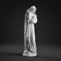 Mother Mary & Baby Jesus – Premium Christian Figurine - Symbol of Grace & Love - Printform