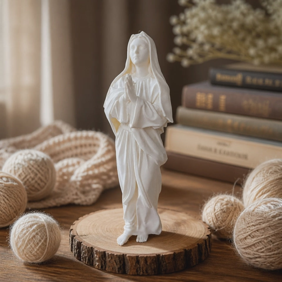 Saint Bernadette in Prayer – Inspirational Christian Home Décor