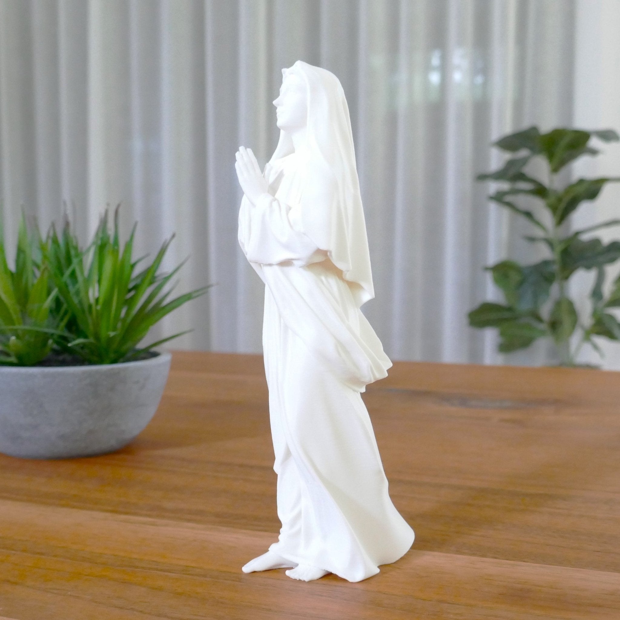 Saint Bernadette in Prayer – Inspirational Christian Home Décor - Printform