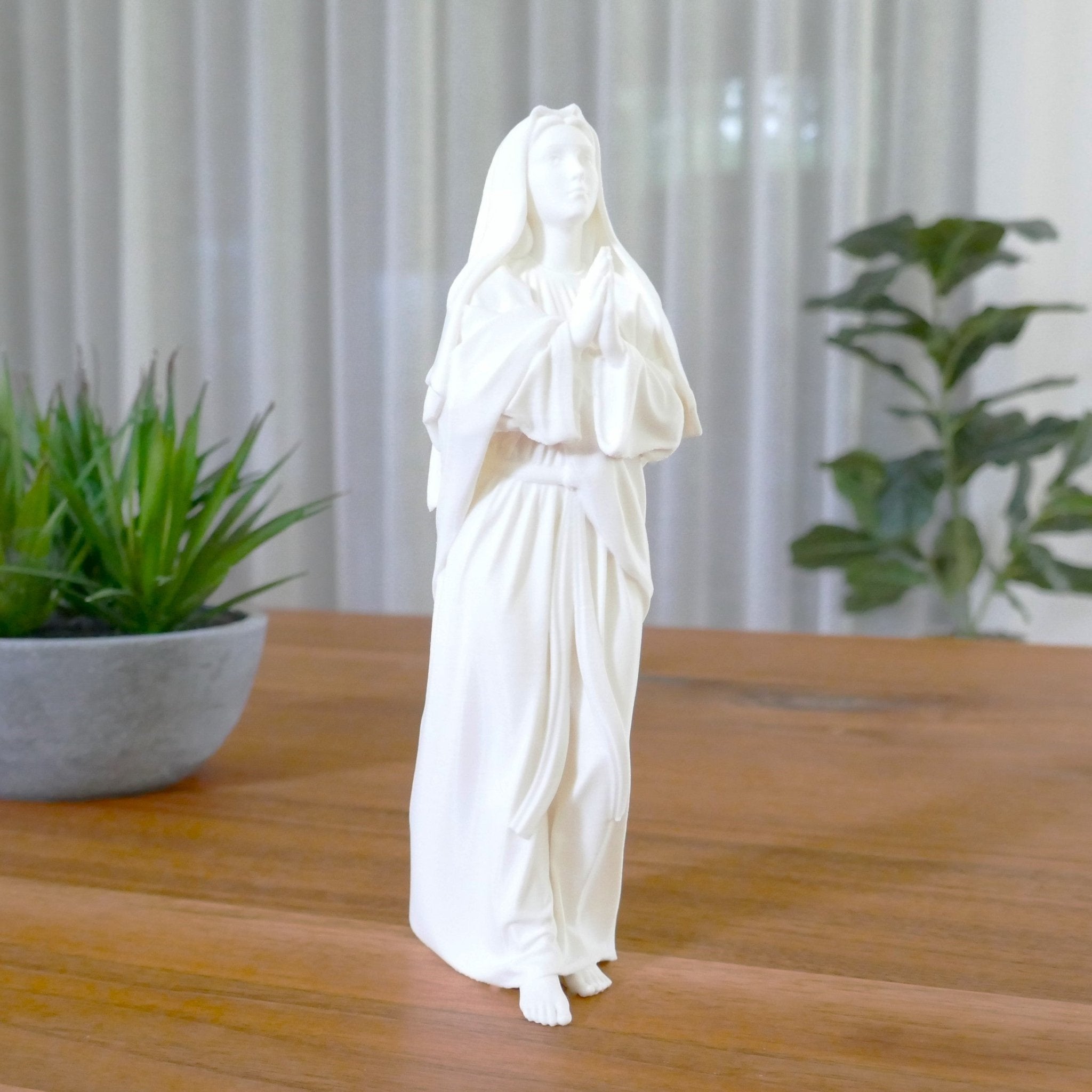 Saint Bernadette in Prayer – Inspirational Christian Home Décor - Printform