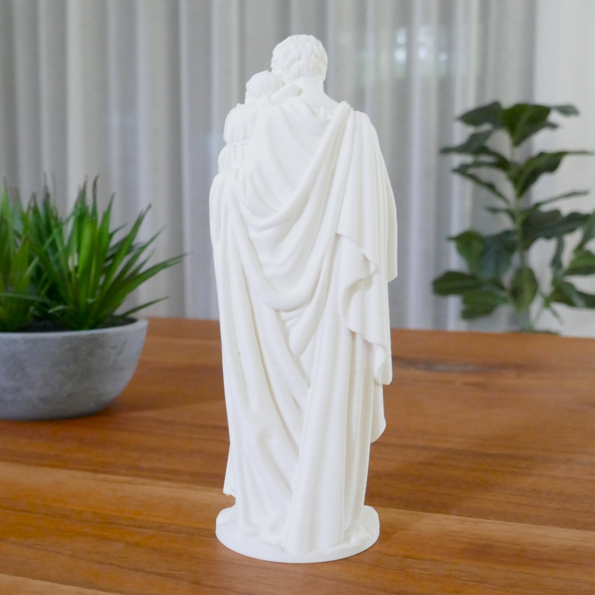 St. Joseph & Baby Jesus – Premium Christian Figurine - Printform