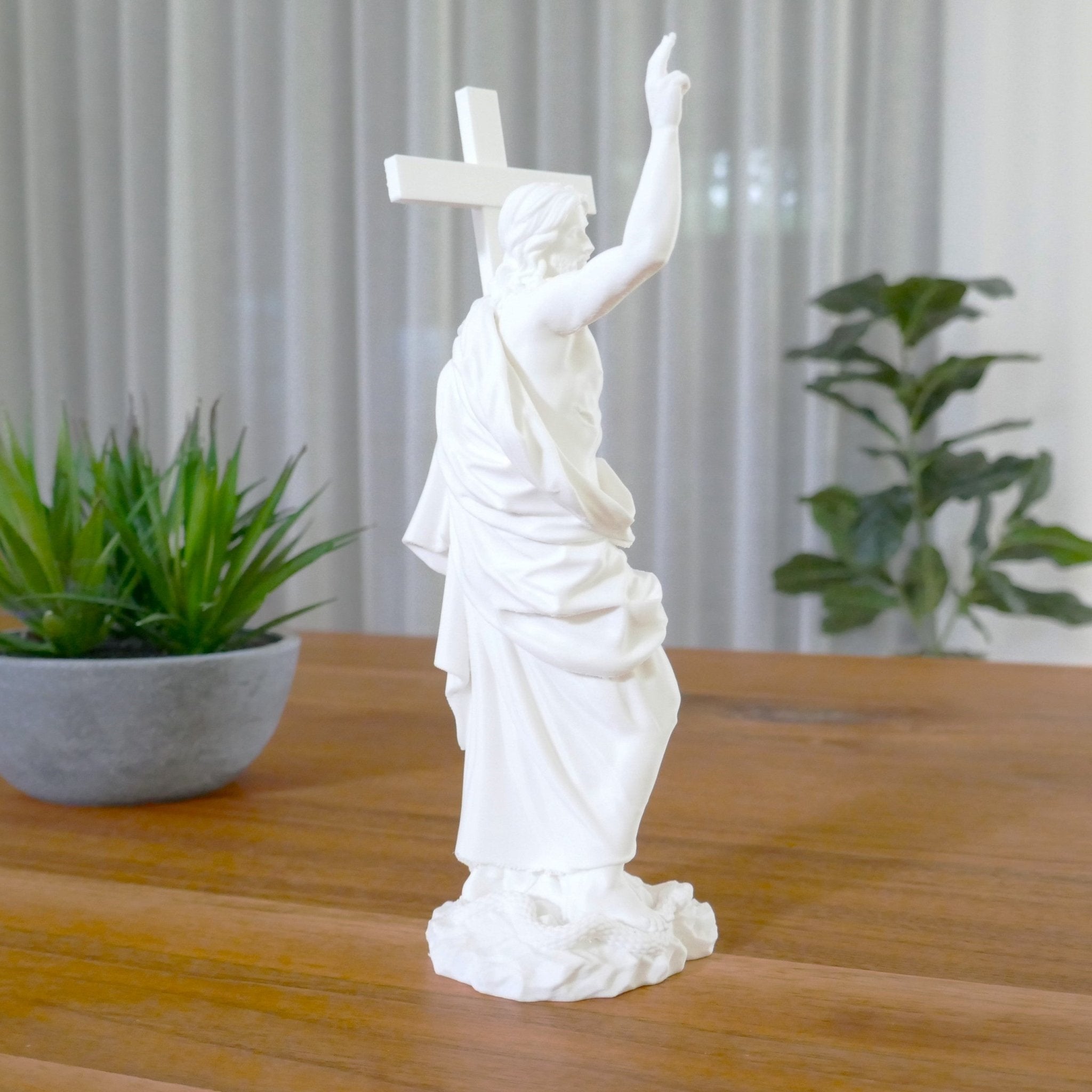 Triumphant Risen Christ Figurine – A Symbol of Faith and Love - Printform