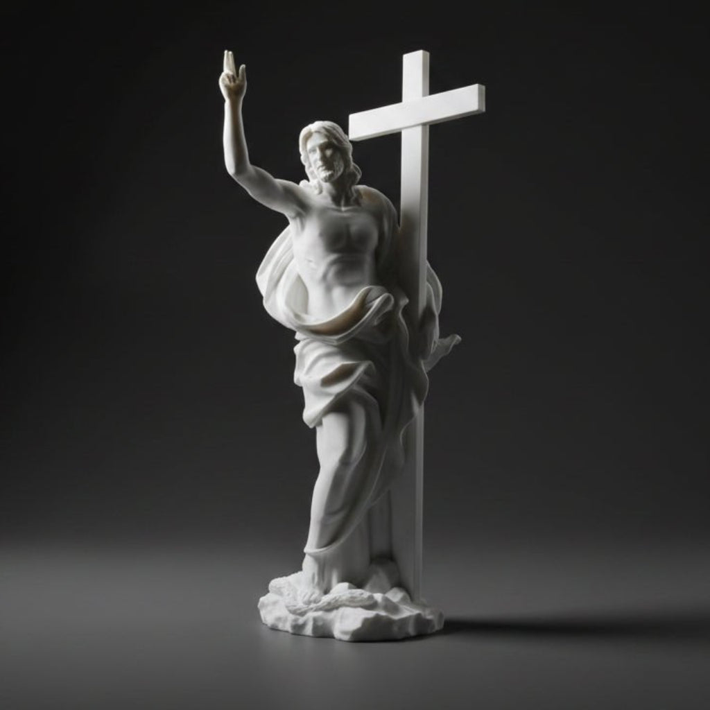 Triumphant Risen Christ Figurine – A Symbol of Faith and Love - Printform